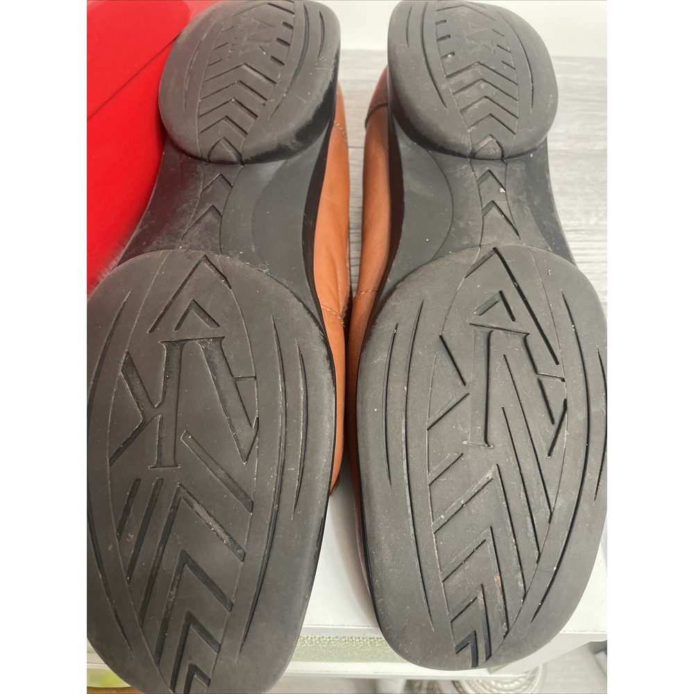 Anne Klein Graceanns  Iflex tobacco leather 9 1/2 M women's‎ slip on tassels - Picture 8 of 8